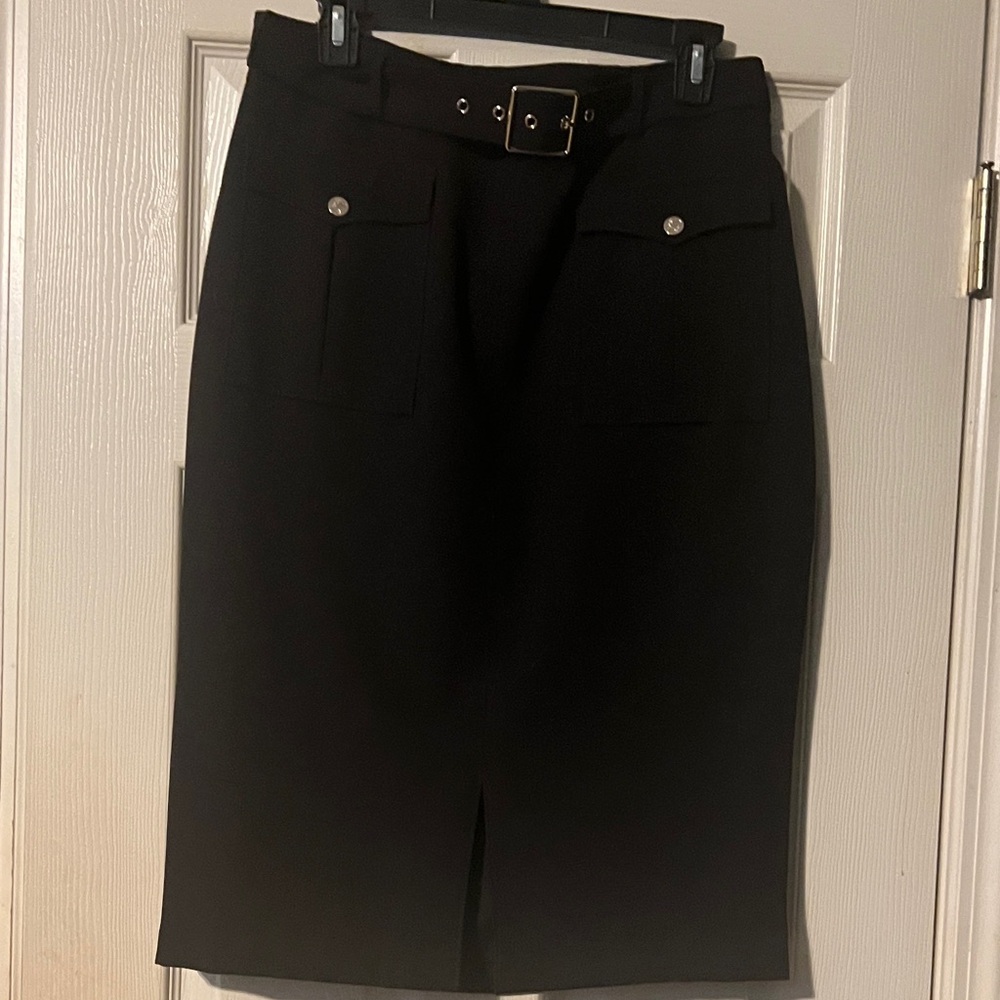 White House Black Market Black Pencil Skirt with Belt
50% OFF - Picture 8 of 13